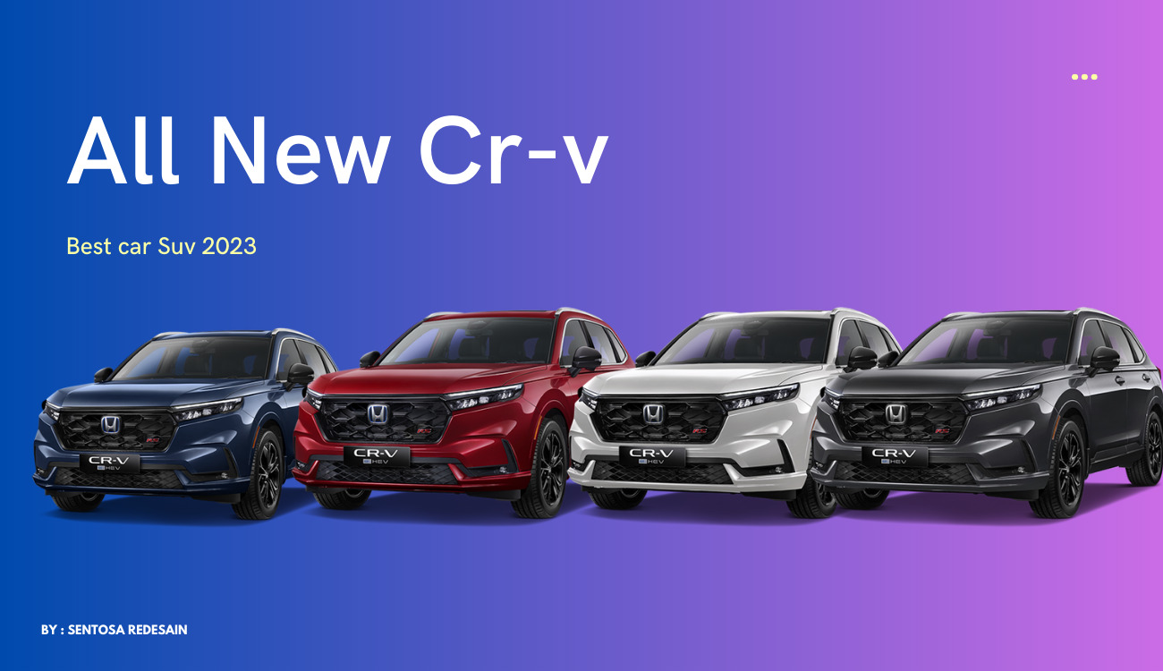 All new Cr-v Hev redesain 2